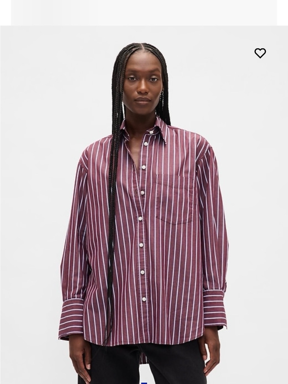 GAP Striped Button-Down Shirt